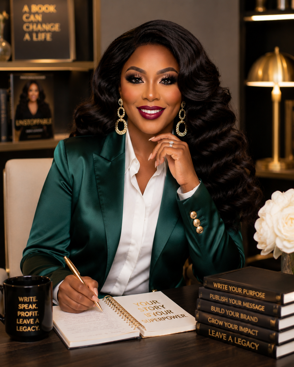 Charlotte Howard Collins, founder and CEO of Wealthy Women Enterprises